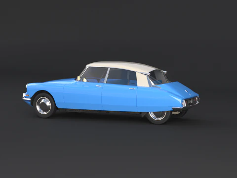 Citro&euml;n DS19 Modello 3D
