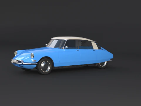Citro&euml;n DS19 Modello 3D