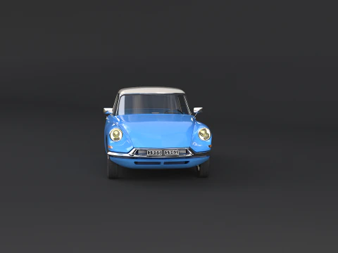 Citro&euml;n DS19 Modello 3D
