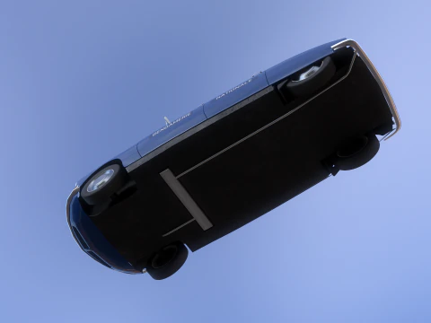 Citroen DS Gendamerie Nationale 3D Model
