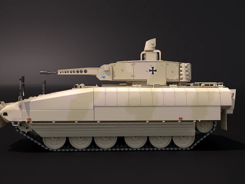 Puma A IFV Desert Camo PBR 3D Model