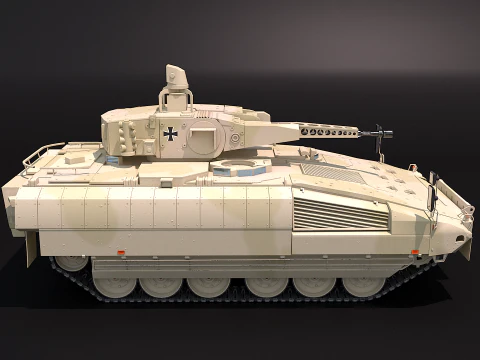 Puma A IFV Desert Camo PBR 3D Model
