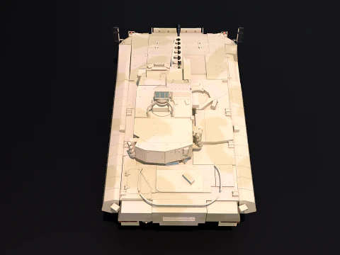 Puma A IFV Desert Camo PBR 3D Model