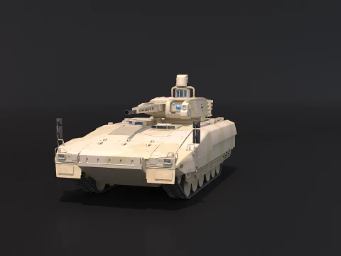 Puma A IFV Desert Camo PBR 3D Model