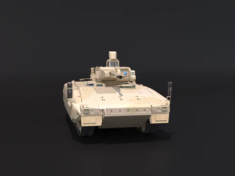 Puma A IFV Desert Camo PBR 3D Model