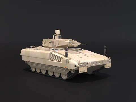 Puma A IFV Desert Camo PBR 3D Model