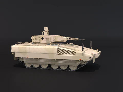 Puma A IFV Desert Camo PBR 3D Model