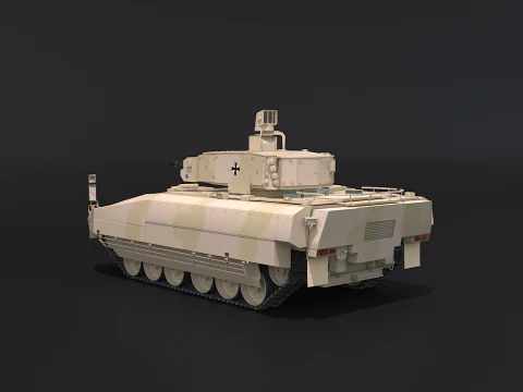 Puma A IFV Desert Camo PBR 3D Model