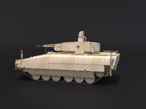 Puma A IFV Desert Camo PBR 3D Model