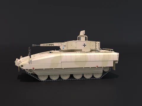 Puma A IFV Desert Camo PBR 3D Model