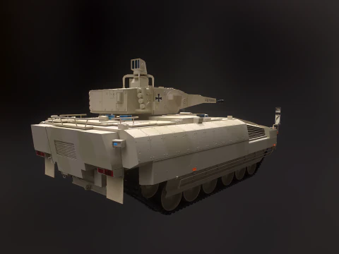 Puma A IFV Desert Camo PBR 3D Model