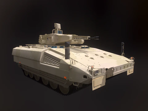 Puma A IFV Desert Camo PBR 3D Model