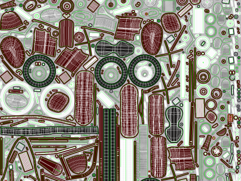 Moto Cl&aacute;sica Modelo 3D