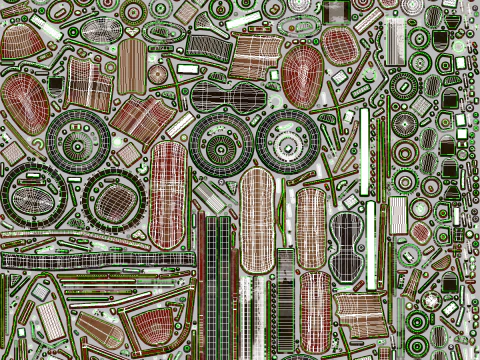 Classic Motorcycle 3D Model