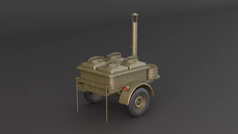 Dapur Lapangan Model 3D .c4d .max .obj .3ds .fbx .stl .blend 