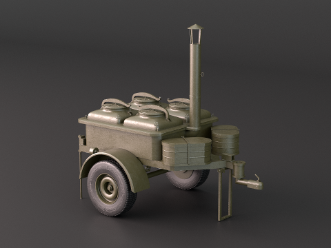 Gulaschkanone 3D Modell