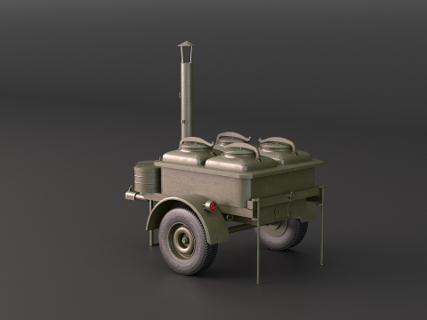 Gulaschkanone 3D Modell