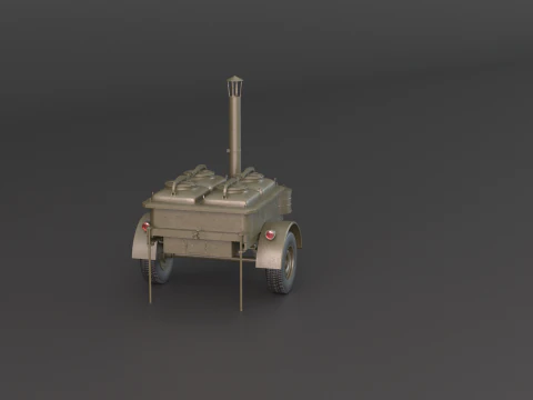 Dapur Lapangan Model 3D