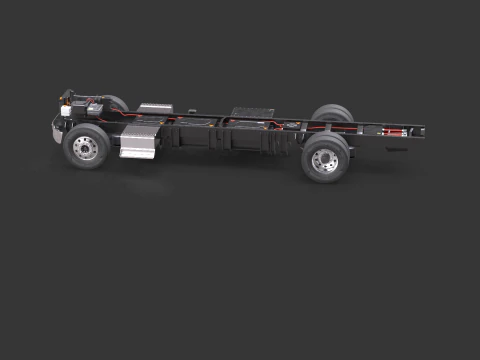 Telaio per camion completamente elettrico Modello 3D