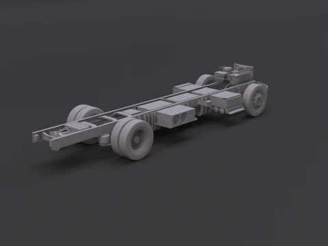 Full Electric Truck Chassis UT 3D Model