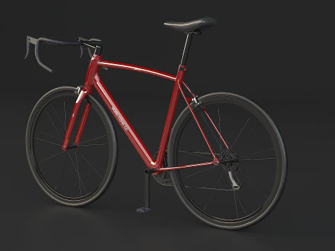 Vecchia bicicletta da strada generica Modello 3D