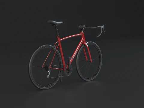 Vecchia bicicletta da strada generica Modello 3D