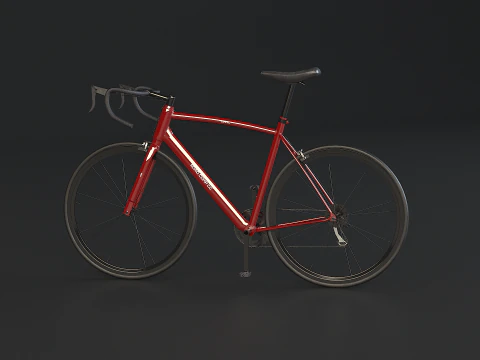 Vecchia bicicletta da strada generica Modello 3D