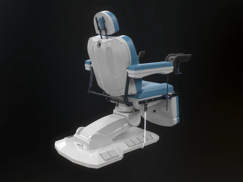 Poltrona per esami ginecologici Modello 3D