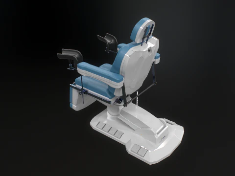 Poltrona per esami ginecologici Modello 3D