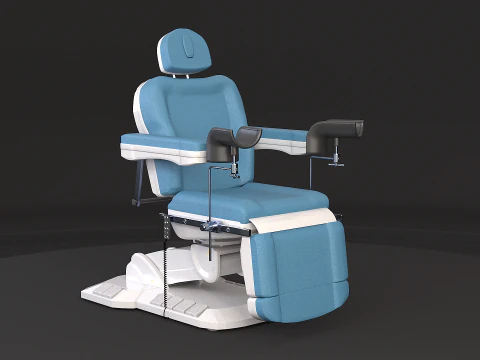 Poltrona per esami ginecologici Modello 3D