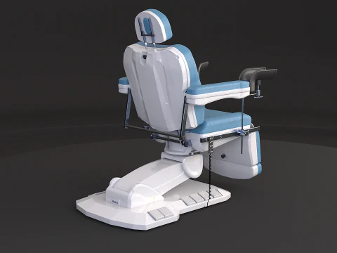 Poltrona per esami ginecologici Modello 3D