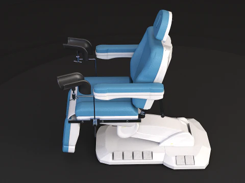 Poltrona per esami ginecologici Modello 3D