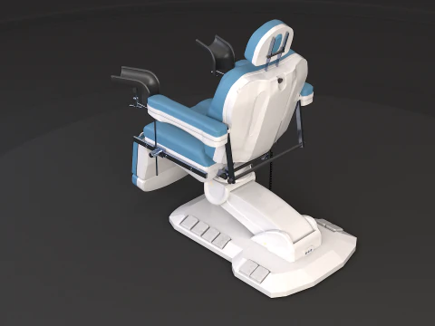 Poltrona per esami ginecologici Modello 3D