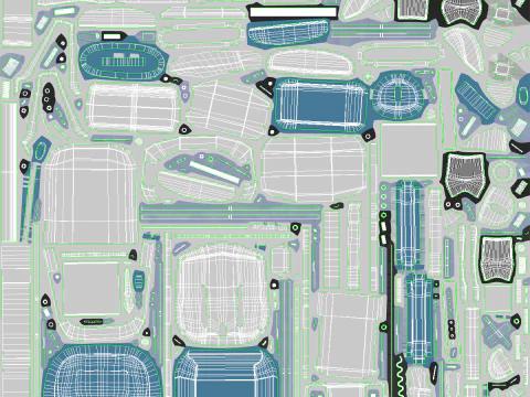 Poltrona per esami ginecologici Modello 3D