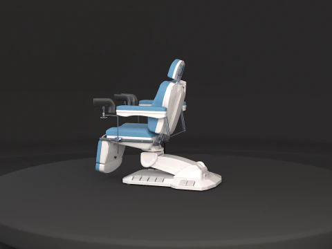 Poltrona per esami ginecologici Modello 3D