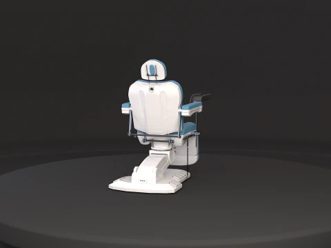 Poltrona per esami ginecologici Modello 3D