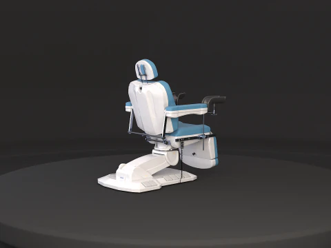 Poltrona per esami ginecologici Modello 3D