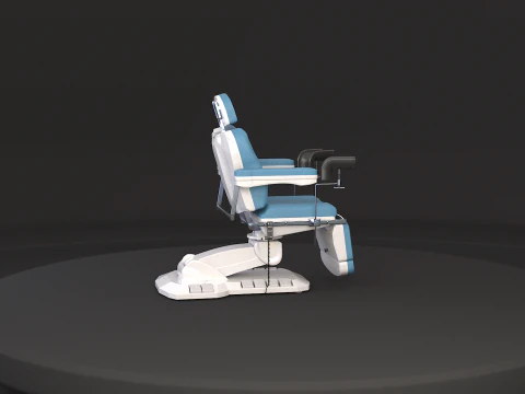 Poltrona per esami ginecologici Modello 3D