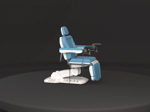 Poltrona per esami ginecologici Modello 3D