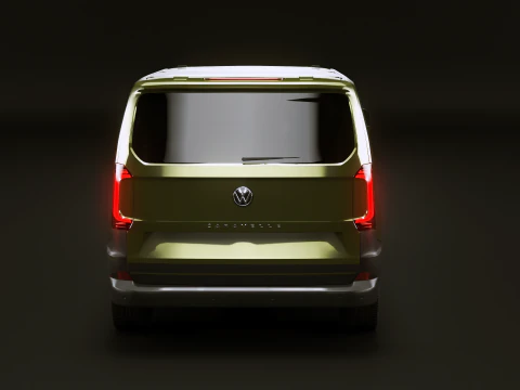 VW T7 Caravelle PanAmericana 2026 - 3 LODs PBR 3D Model