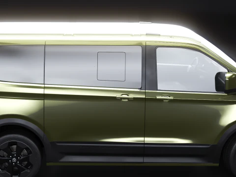 VW T7 Caravelle PanAmericana 2026 - 3 LODs PBR 3D Model