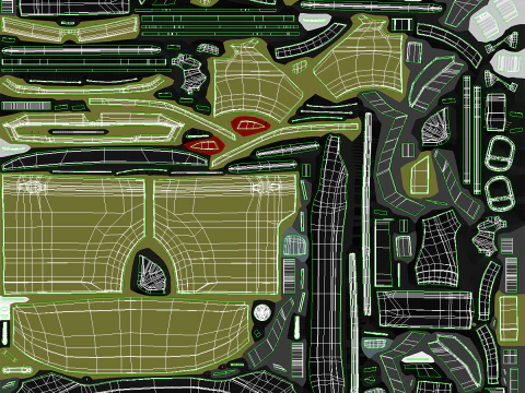 VW T7 Caravelle PanAmericana 2026 - 3 LODs PBR 3D Model