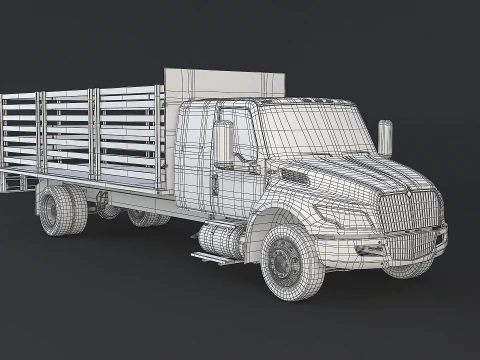 Pianale pianale internazionale MV 2023 Modello 3D