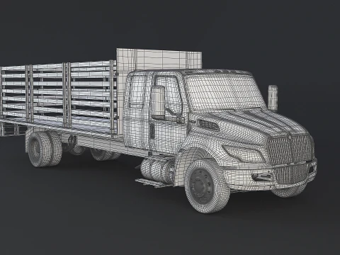 Pianale pianale internazionale MV 2023 Modello 3D