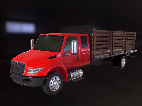 Pianale pianale internazionale MV 2023 Modello 3D