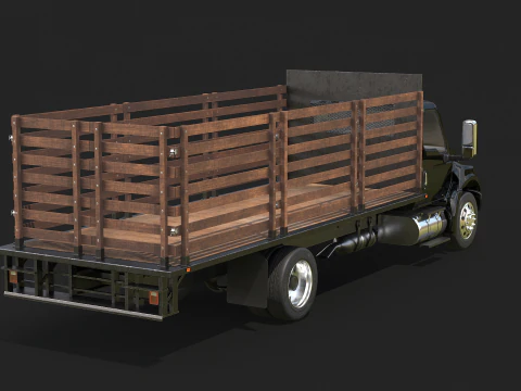 Pianale pianale internazionale MV 2023 Modello 3D