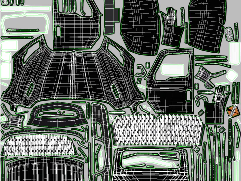 Pianale pianale internazionale MV 2023 Modello 3D