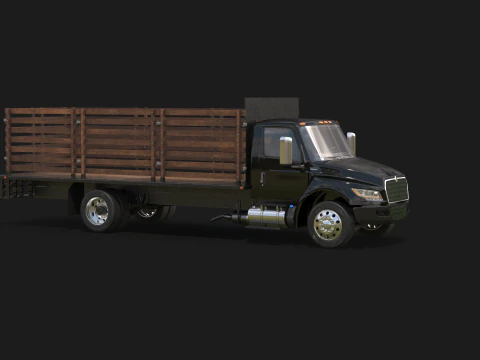 Pianale pianale internazionale MV 2023 Modello 3D