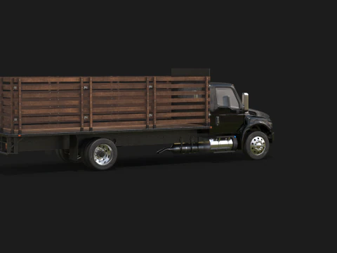 Pianale pianale internazionale MV 2023 Modello 3D