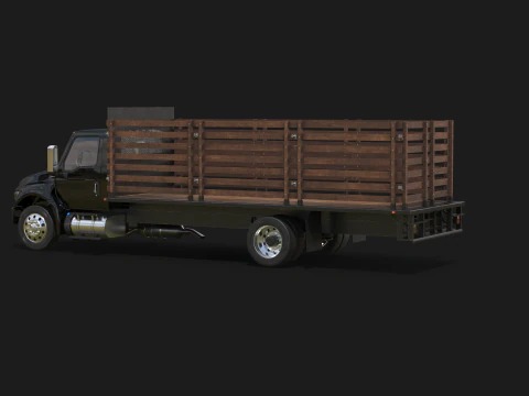 Pianale pianale internazionale MV 2023 Modello 3D